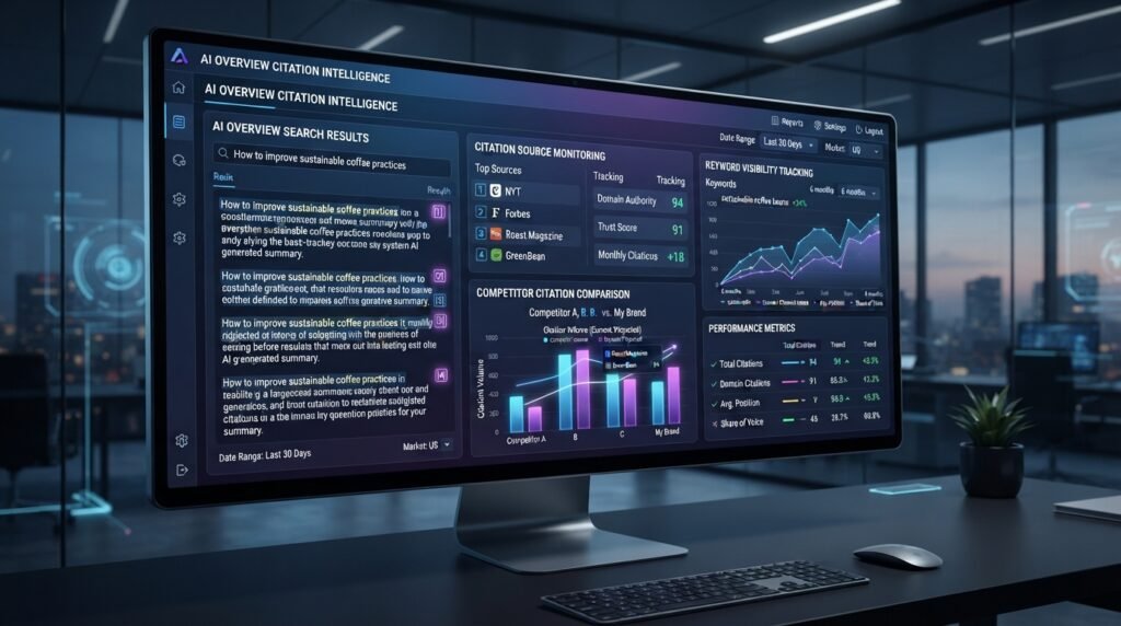 Alt text:AI Overviews Rank Tracker
