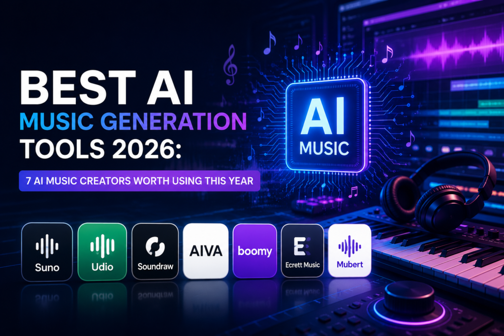 Best AI Music Generation Tools 2026