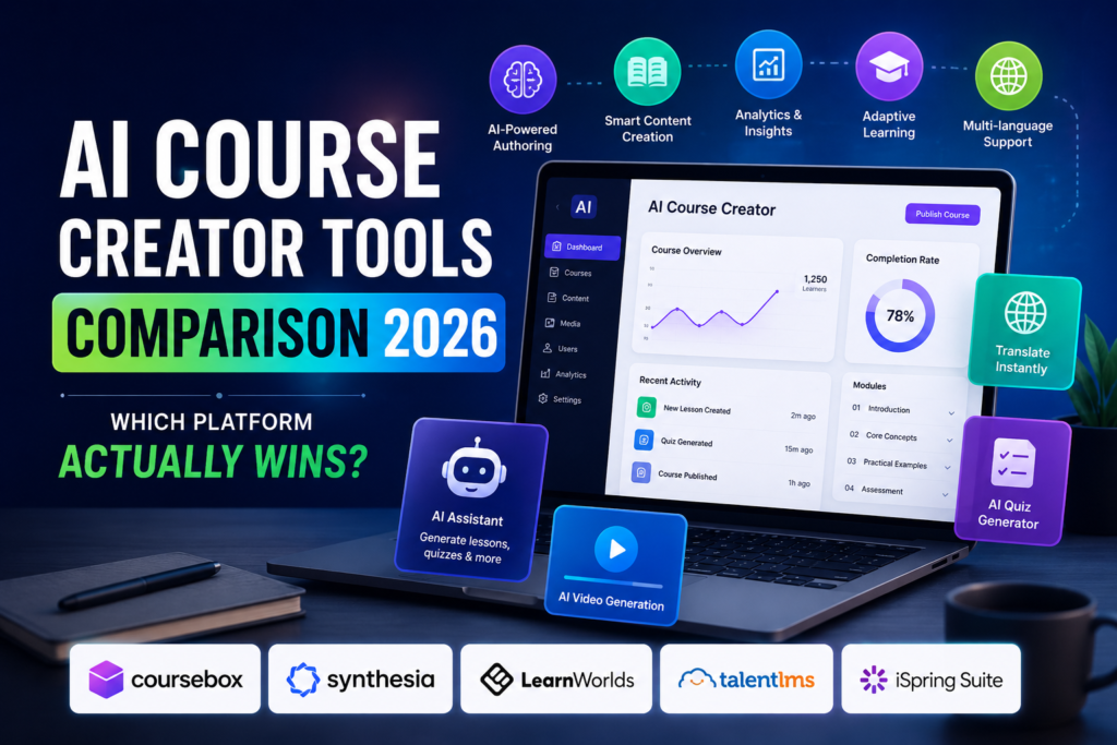 Best AI Course Creator Tools Comparison 2026