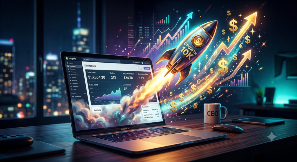 Digital Product Conversion Rate Benchmark for Shopify Stores: How AI Tools Are Changing the Game Boosting shopify digital product conversion rate and revenue with AI tools