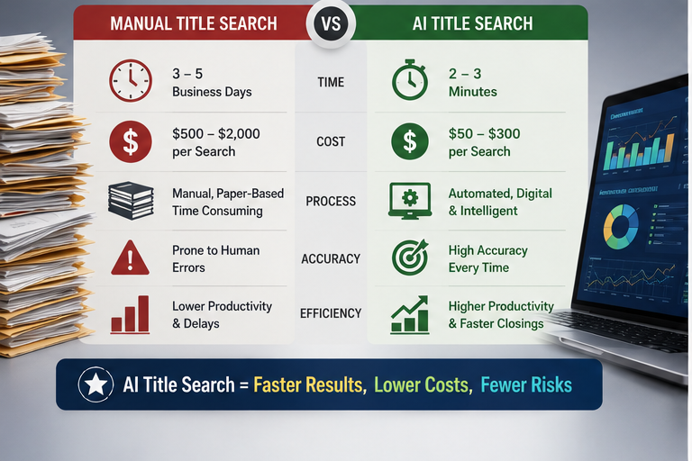 manual vs ai title seach