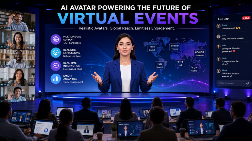 Top AI Avatar Tools for Virtual Event Hosting the future of virtual events