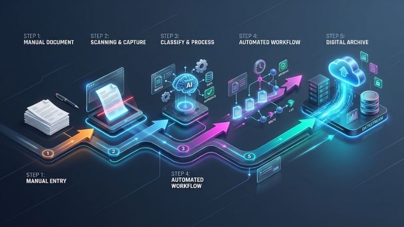 Step-by-step digital process mapping and automation implementation roadmap