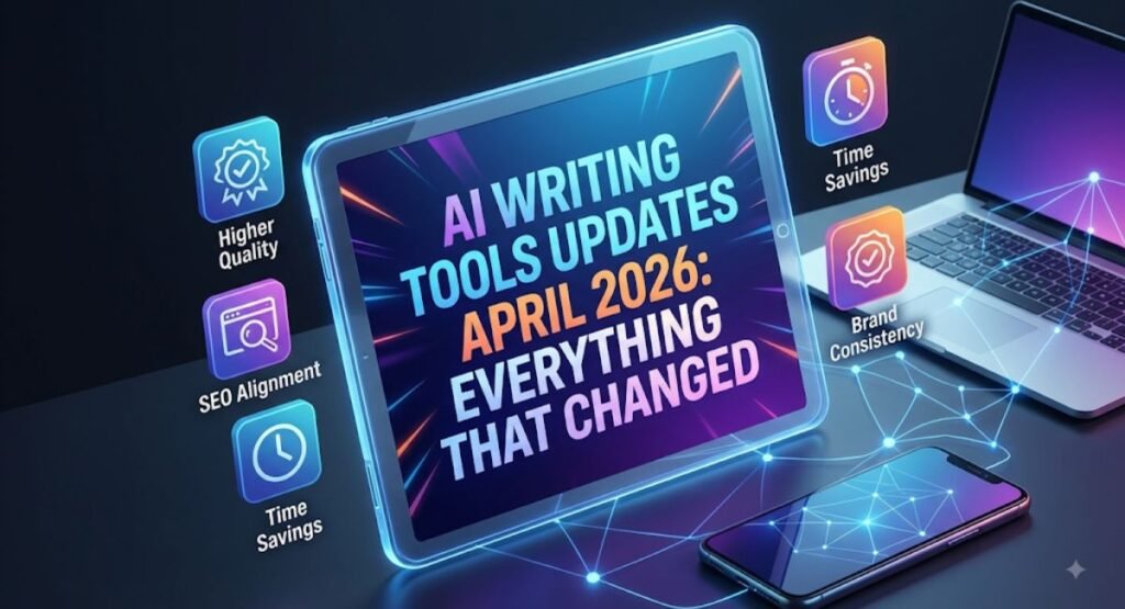 AI Writing Tools Updates April 2026