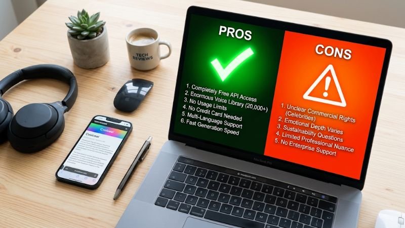 Pros and Cons represent