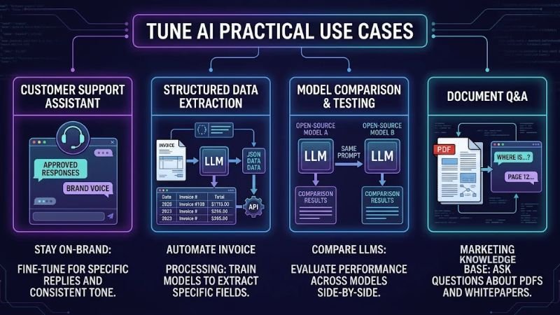 Practical Tune AI Use Cases