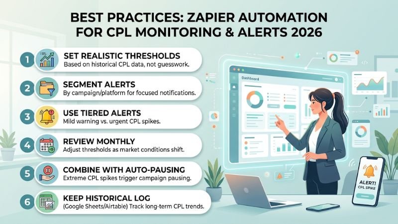Best Practices for Setting Up a Zapier Automation for CPL Monitoring and Alerts 2026