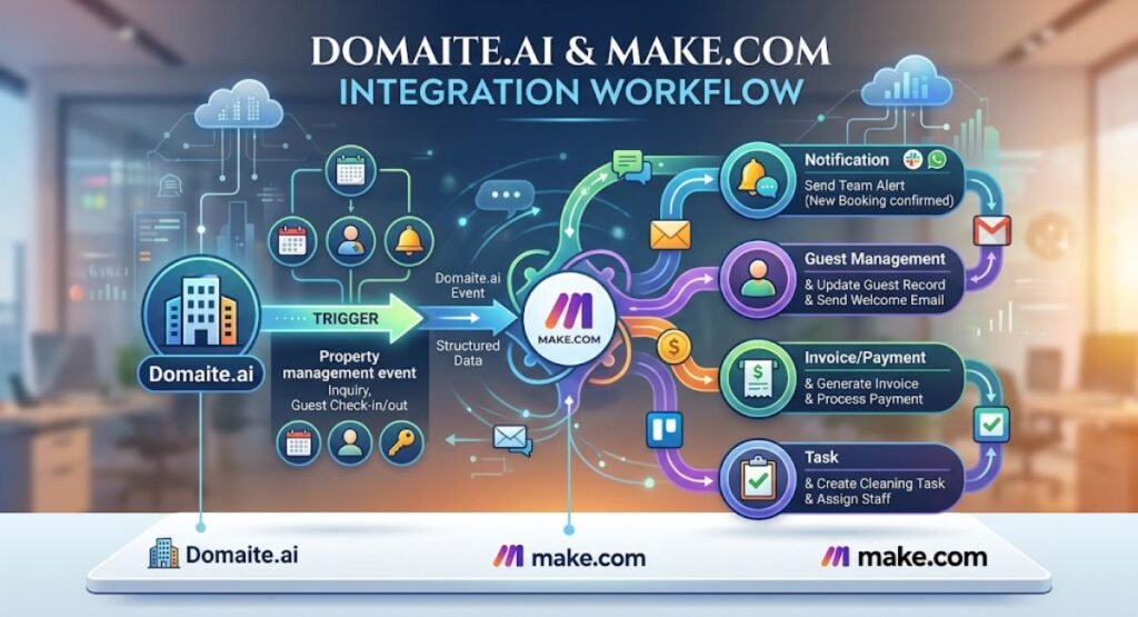 Domaite.ai Make.com Integration Workflow