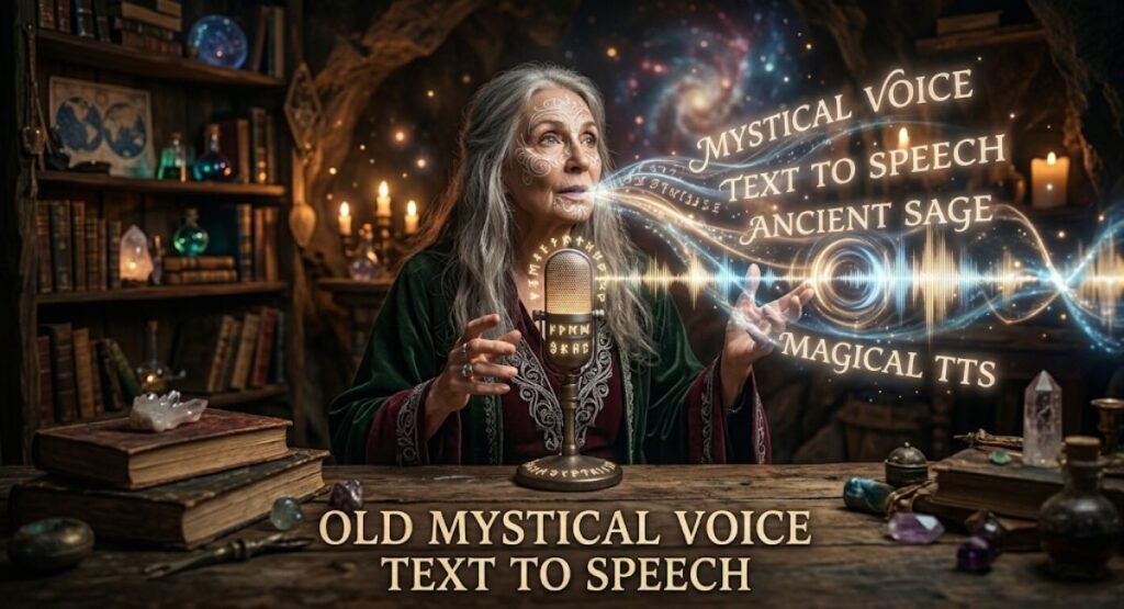 Old Mystical Voice Text to Speech