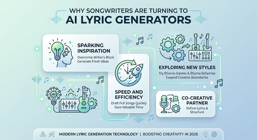 Why Songwriters Are Turning to AI Lyric Generators