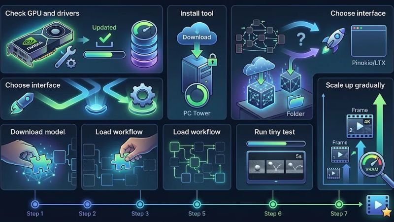 How to Set Up a Local AI Video Generator (Step by Step)